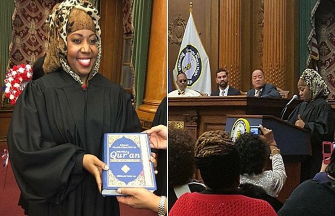 Sutkinja koja je položila zakletvu na Kur'anu žrtva islamofobnih napada