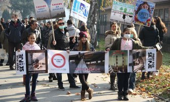 Protest u Skoplju zbog zagađenja vazduha