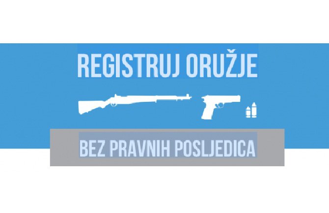  Posjedovanje oružnog lista zakonska obaveza; kazne od 50€ do 5 godina zatvora 