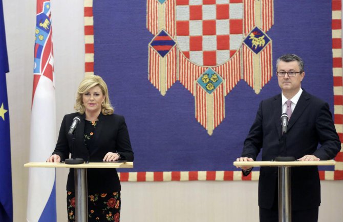 Hrvatska predsjednica dala mandat Oreškoviću