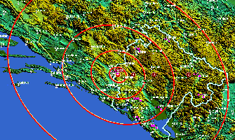 Zemljotres jačine 4.3 Rihtera kod Bileća