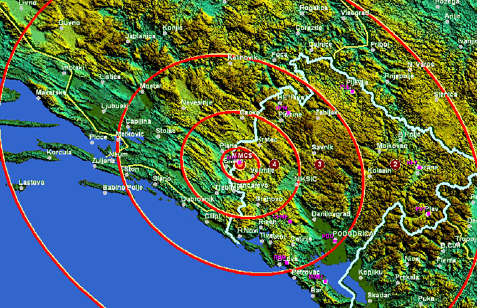 Zemljotres jačine 4.3 Rihtera kod Bileća