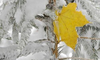 U svim gradovima na sjeveru jutros temperatura ispod nule