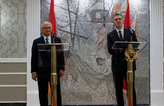 Postoji prostor za unapređenje odnosa Crne Gore i Jermenije