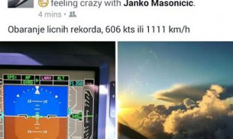 Piloti na relaciji Podgorica-Beograd letjeli nedozvoljenom brzinom