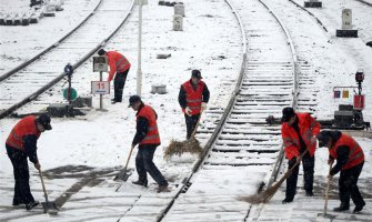Sto hiljada Kineza zbog snijega zaustavljeno  na jugu zemlje 