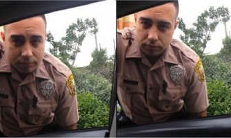 Amerikanka zaustavila policajca zbog prebrze vožnje (Video)