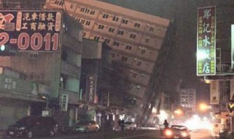 Snažan zemljotres pogodio Tajvan (VIDEO)