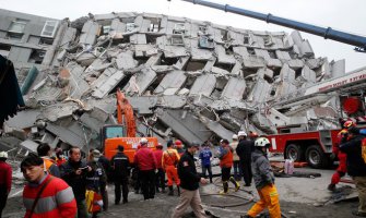 Uhapšen graditelj zgrade srušene u zemljotresu u Tajvanu