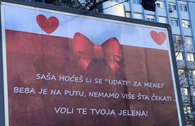 Evo kako je momak odgovorio na prošnju Banjalučanke putem bilborda