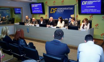 DF predstavio Platformu: Jedino protestima se mogu stvoriti uslovi za fer izbore