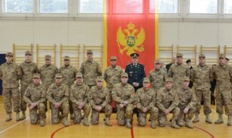Svečano ispraćen IV kontingent Vojske Crne Gore u misiju „Resolute Support“