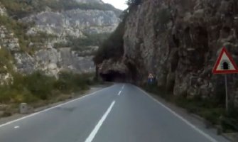 Pljevljak sletio u kanjon, ostao nepovrijeđen