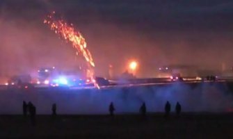 Sukob policije i izbjeglica u Francuskoj (VIDEO)