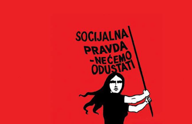 Prvi Osmomartovski marš u Crnoj Gori