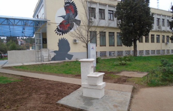 Postavljene javne česme na više lokacija u Podgorici