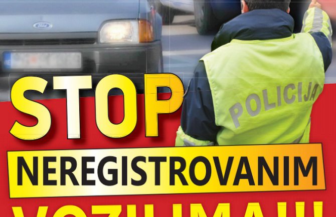 Narednih 15 dana intenzivnija kontrola neregistrovanih vozila