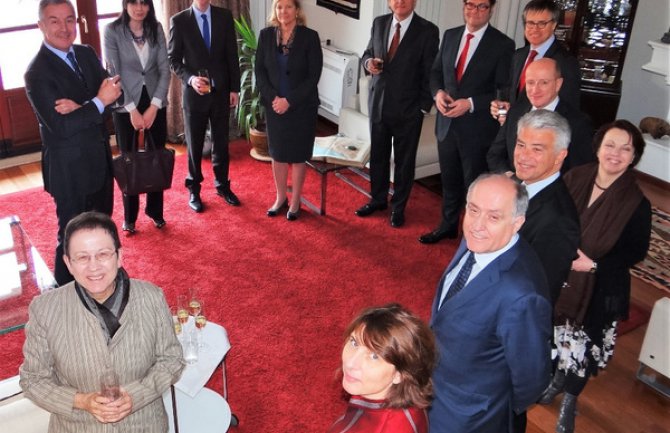 Đukanović sa ambasadorima SR Njemačke u zemljama Zapadnog Balkana