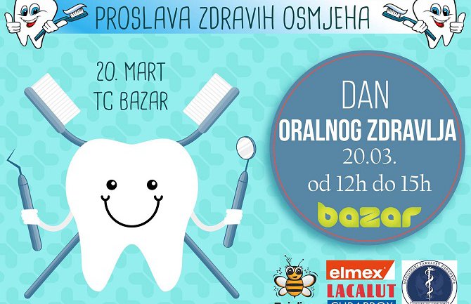 Bazar: Proslava zdravih osmijeha u nedjelju