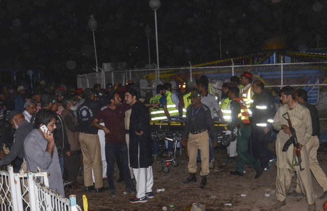 Pakistan: Eksplozija kod dječjih ljuljaški, 72 osobe poginule