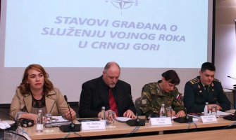 Vojni rok bi dobrovoljno služilo 55 odsto mladih