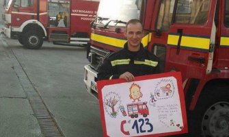 Hrabri vatrogasac pomogao porodici Vidić nakon požara, pa ostao bez posla
