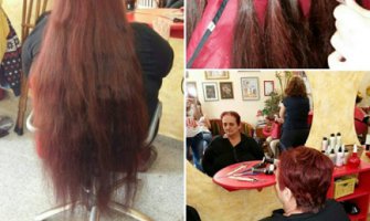 Desanka Radosavović donirala čak 85 cm kose!