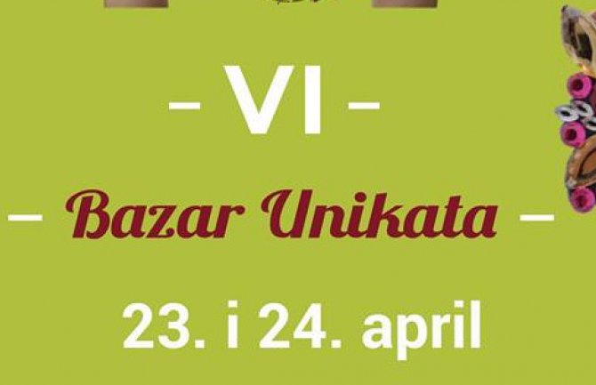 Bazar organizuje 6. Sajam unikata