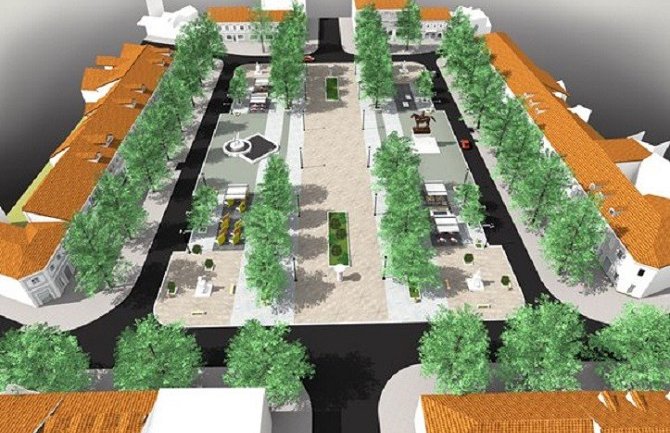 Nikšić: Evo kako će izgledati rekonstruisani Trg Slobode (Foto)