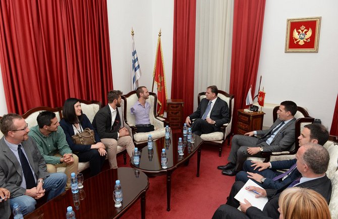 Gradonačelnik Podgorice primio Nika Vujičića