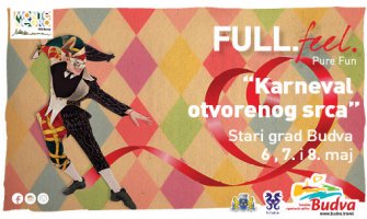  “Karneval otvorenog srca”, budvanskim ulicama 6, 7. i 8. maja