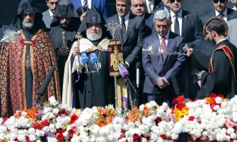 Džordž Kluni se pridružio obilježavanju godišnjice masakra nad Jermenima