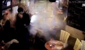 Emitovan snimak restorana u kojem se raznio Abdelsam (VIDEO)