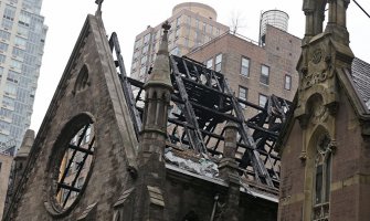 Neugašene svijeće uzrok požara u srpskoj crkvi