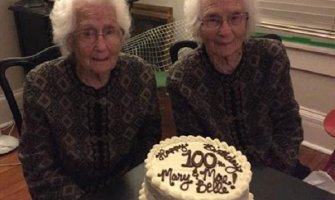 Cijeli život provode zajedno: Bliznakinje proslavile 100. rođendan