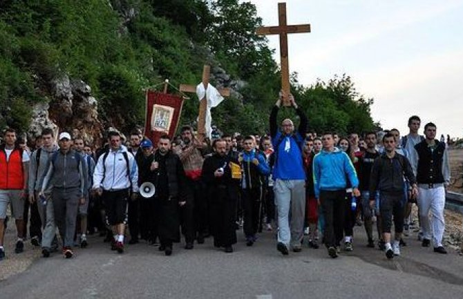 Hodočašće Svetom Vasiliju Ostroškom kreće po 14. put sa Sabornog hrama 