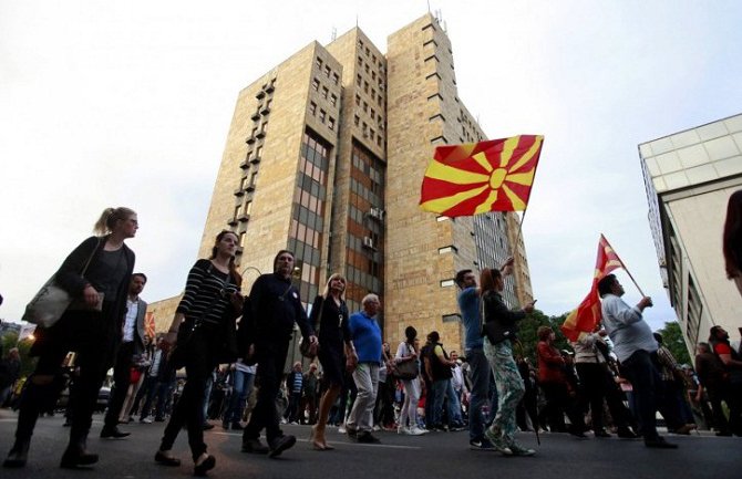 Nastavljeni protesti opozicije u Skoplju