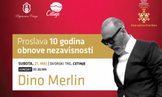 Cetinje uz Merlina slavi deceniju nezavisnosti
