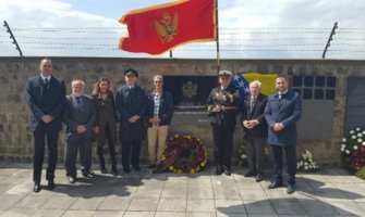 Otkrivena spomen ploča crnogorskim žrtvama u Mathauzenu