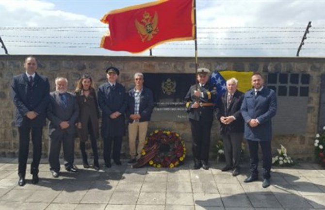 Otkrivena spomen ploča crnogorskim žrtvama u Mathauzenu