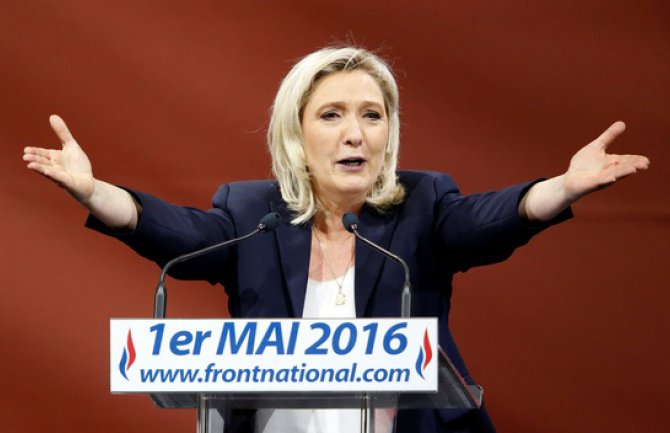 Le Pen: Šengen i eurozona  u procesu  propadanja