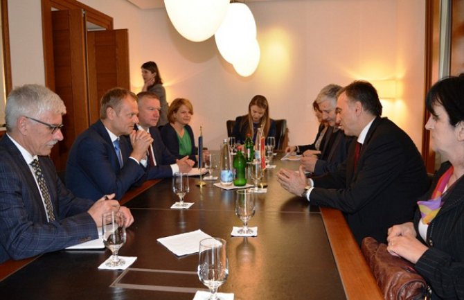 Miločer: Vujanović sa Tuskom, Tačijem i Nišanijem