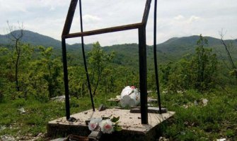 Uništili spomenik i infrastrukturu u nikšićom selu Bistrice