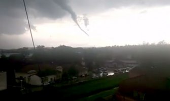 Tornado u Jagodini (VIDEO)