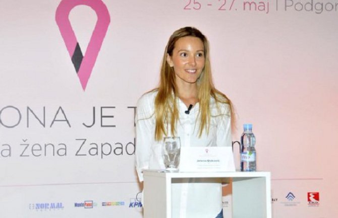 Jelena Đoković danas u Podgorici na konferenciji 