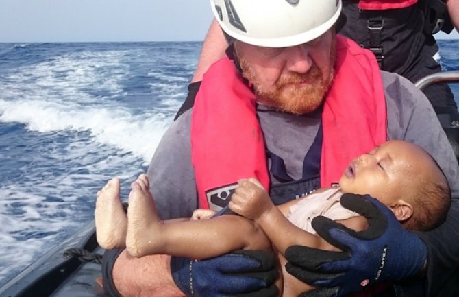 Fotografija preminule bebe poruka Evropi da migrantima omogući bezbjedan prolaz