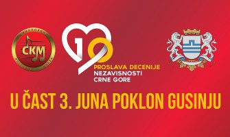 CKM : U čast 3. juna poklon Gusinju