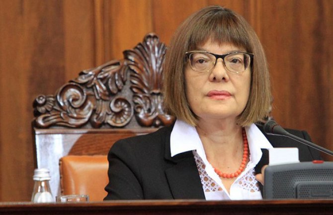 Maja Gojković izabrana za predsjednika Narodne Skupštine Srbije