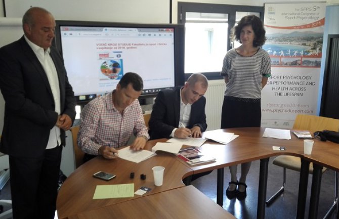 Fakultet za sport sarađivaće s kolegama iz Nice