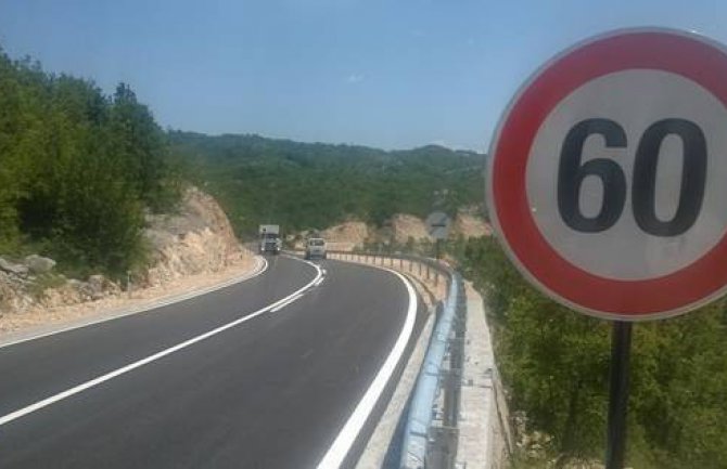 Nikšić - Vilusi: Završena izgradnja treće trake u mjestu Trubjela